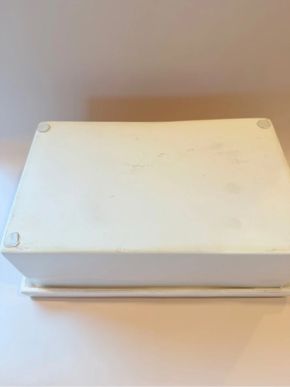 Seletti White Ceramic Storage Box with Lid